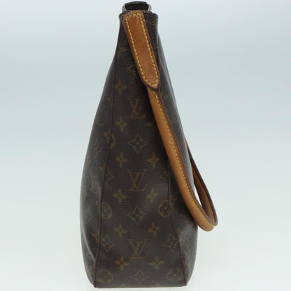 LOUIS VUITTON Monogram Looping GM Shoulder Bag M51145 LV Auth 83108