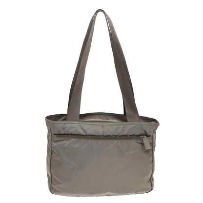 PRADA Tote Bag Nylon Khaki Auth 83159