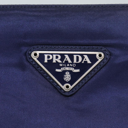 PRADA Hand Bag Nylon Navy Auth 83173