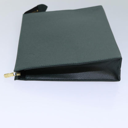 LOUIS VUITTON Taiga Posh Toilet 25 Pouch SPO Epicea LV Auth 83279
