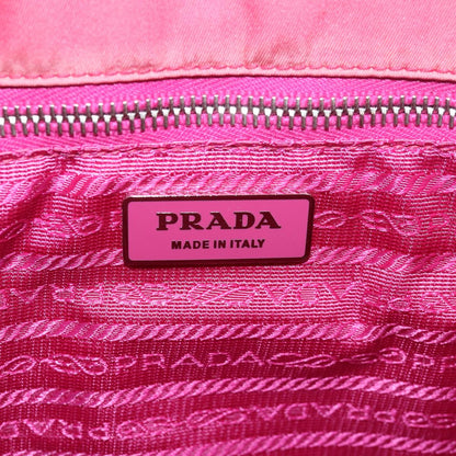 PRADA Tote Bag Nylon Pink Auth 83295