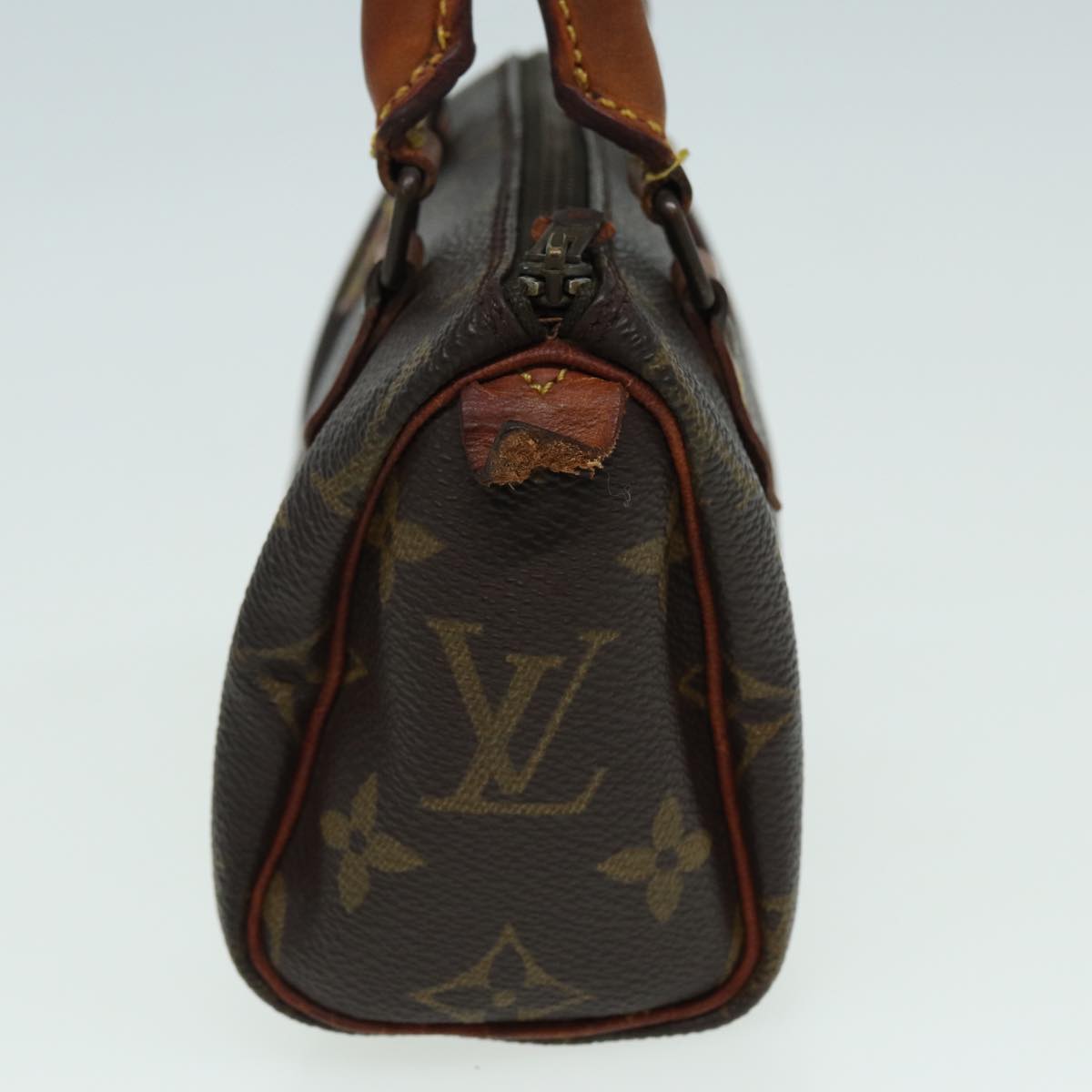 LOUIS VUITTON Monogram Mini Speedy Hand Bag Vintage M41534 LV Auth 83353