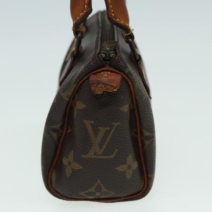 LOUIS VUITTON Monogram Mini Speedy Hand Bag Vintage M41534 LV Auth 83353
