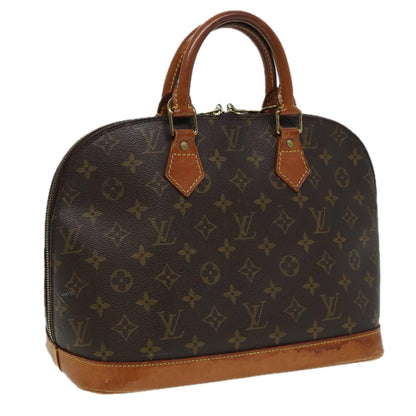 LOUIS VUITTON Monogram Alma Hand Bag M51130 LV Auth 83357
