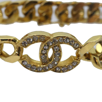 Chanel COCO Mark Chain Bracelet metal Gold Tone CC Auth