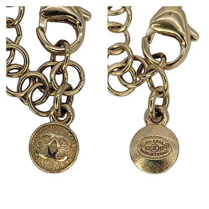 Chanel CC Faux Pearl and Crystal Long Necklace