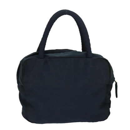 PRADA Hand Bag Nylon Navy Auth 83396