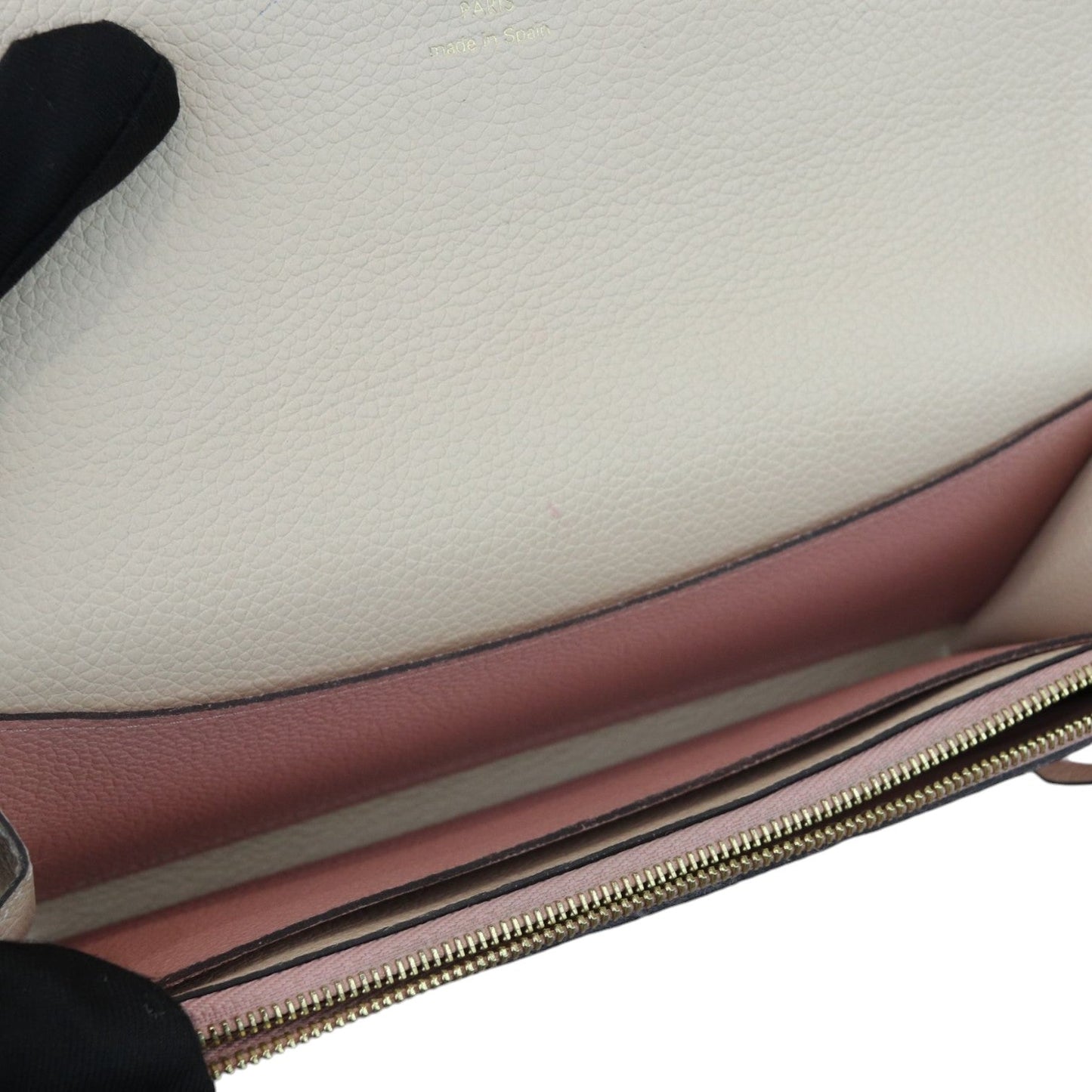 Louis-Vuitton Sarah Wallet Monogram Empreinte Leather Pink GHW
