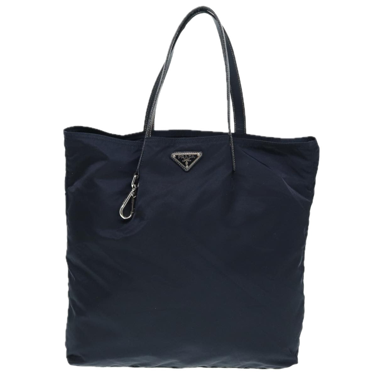 PRADA Tote Bag Nylon Navy Auth 83487