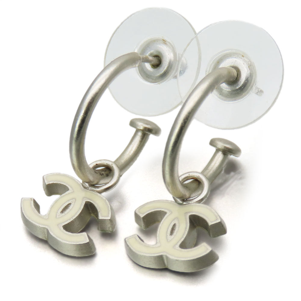 Chanel Metal Coco Mark Earrings
