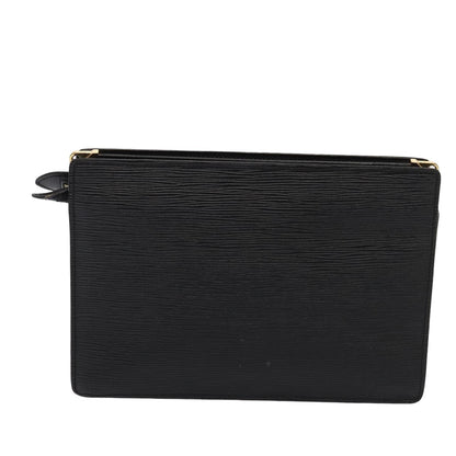 LOUIS VUITTON Epi Angian Shoulder Bag 2way Black M52112 LV Auth 83533