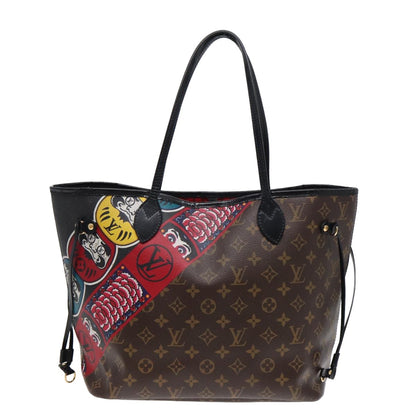 LOUIS VUITTON Monogram Yamamoto Hirosai Neverfull MM Tote Bag M43499 Auth 83570A