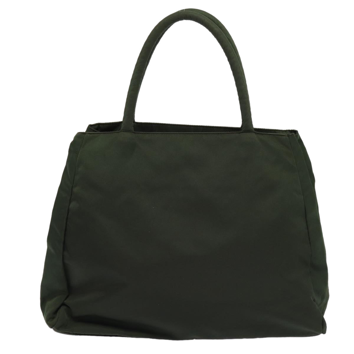 PRADA Tote Bag Nylon Khaki Auth 83695