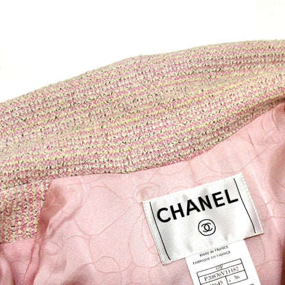Chanel Pink tweed Blazer, 36