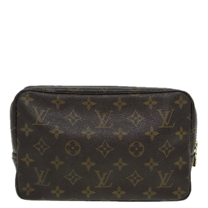 LOUIS VUITTON Monogram Trousse Toilette 23 Clutch Bag M47524 LV Auth 83779