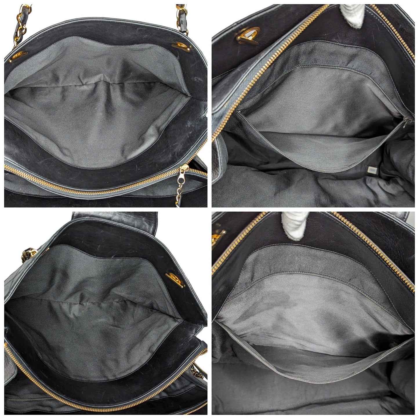 Chanel Vintage Calfskin Stitched XL Supermodel Tote