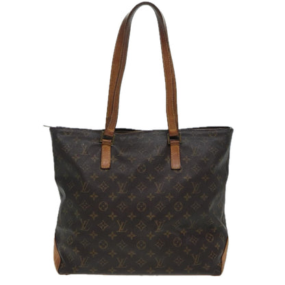 LOUIS VUITTON Monogram Cabas Mezzo Tote Bag M51151 LV Auth 83886