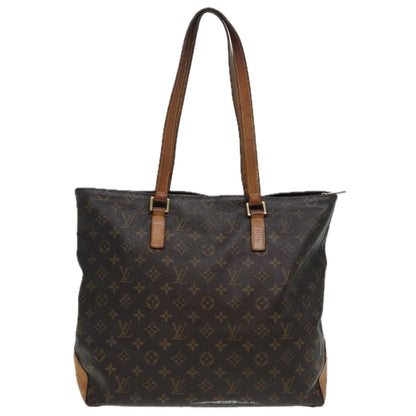 LOUIS VUITTON Monogram Cabas Mezzo Tote Bag M51151 LV Auth 83886