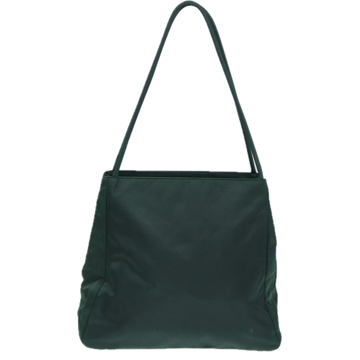 PRADA Tote Bag Nylon Green Auth 83955