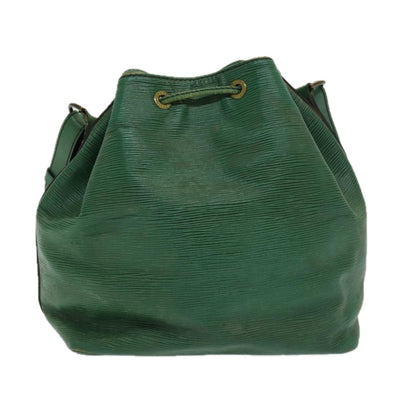 LOUIS VUITTON Epi Petit Noe Shoulder Bag Green M44102 LV Auth 83994