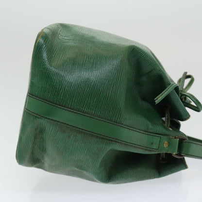 LOUIS VUITTON Epi Petit Noe Shoulder Bag Green M44102 LV Auth 83994