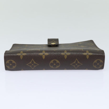 LOUIS VUITTON Monogram Agenda MM Day Planner Cover R20105 LV Auth 84021