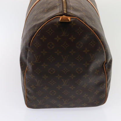LOUIS VUITTON Monogram Keepall 60 Boston Bag M41422 LV Auth 84028
