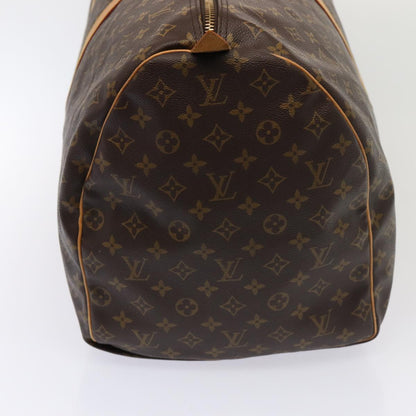 LOUIS VUITTON Monogram Keepall 60 Boston Bag M41422 LV Auth 84065