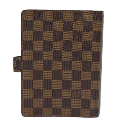 LOUIS VUITTON Damier Ebene Agenda MM Day Planner Cover R20240 LV Auth 84132