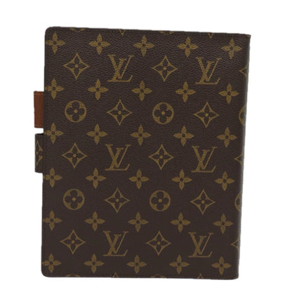 LOUIS VUITTON Monogram Agenda GM Day Planner Cover R20006 LV Auth 84134
