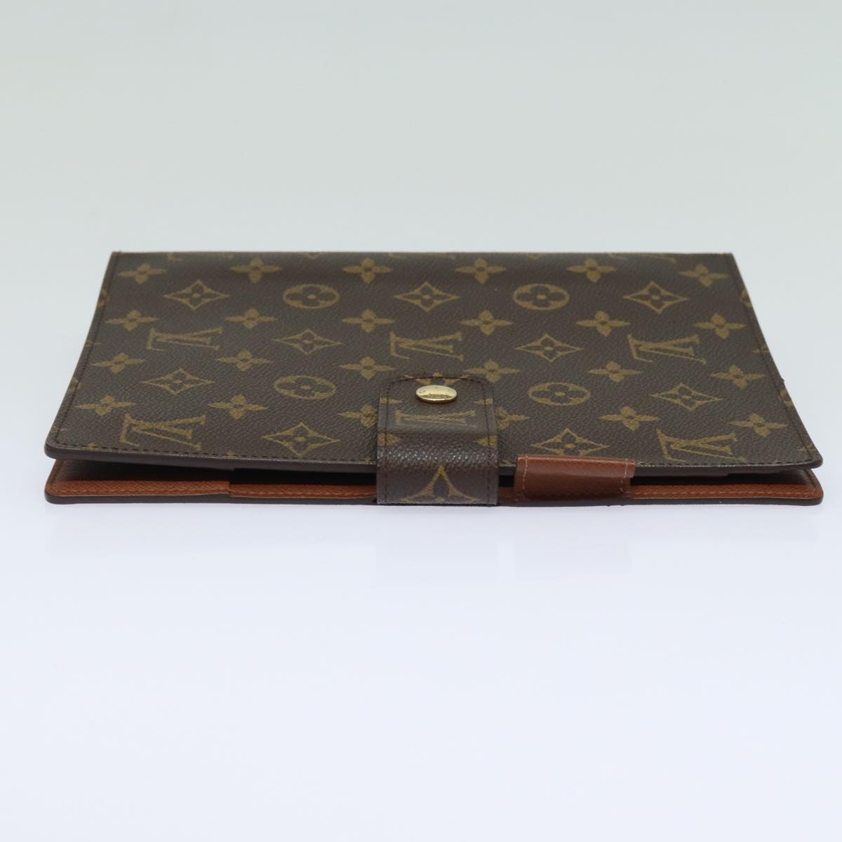 LOUIS VUITTON Monogram Agenda GM Day Planner Cover R20006 LV Auth 84134