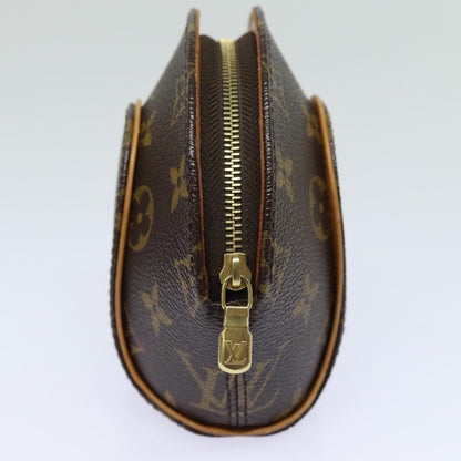 LOUIS VUITTON Monogram Mini ellipse Pouch M51129 LV Auth 84152A