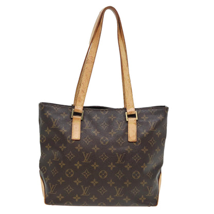 LOUIS VUITTON Monogram Cabas Piano Tote Bag M51148 LV Auth 84163