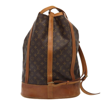 LOUIS VUITTON Monogram Randonnee GM Shoulder Bag M42244 LV Auth 84171