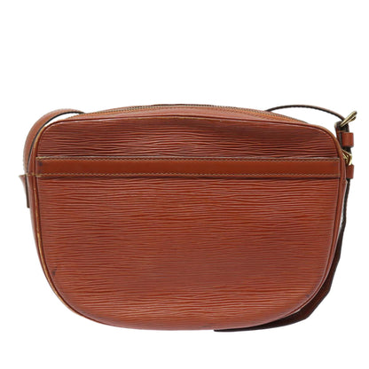 LOUIS VUITTON Epi Jeune FilleMM Shoulder Bag Brown M52153 LV Auth 84176