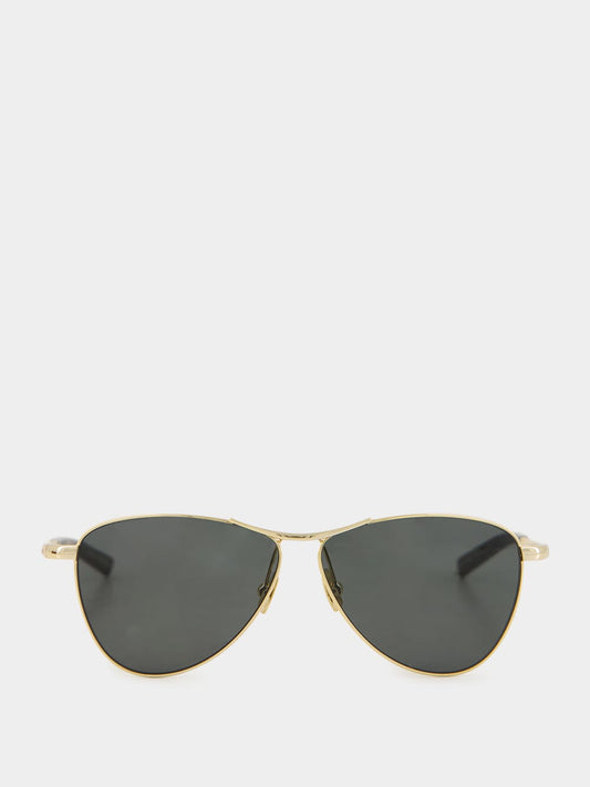 Vesper Sunglasses SL 831 in Light Gold and Black