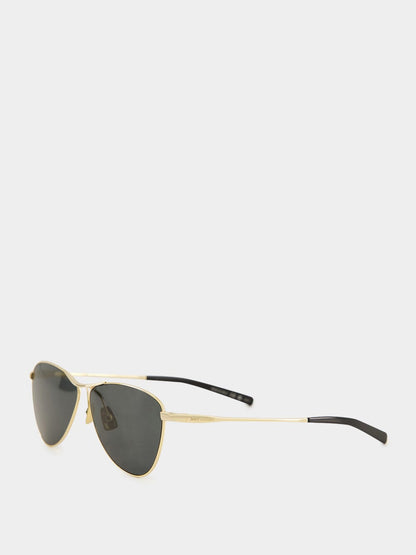 Vesper Sunglasses SL 831 in Light Gold and Black