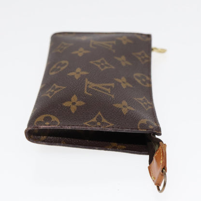 LOUIS VUITTON Monogram Bucket PM Accessory Pouch LV Auth 84351
