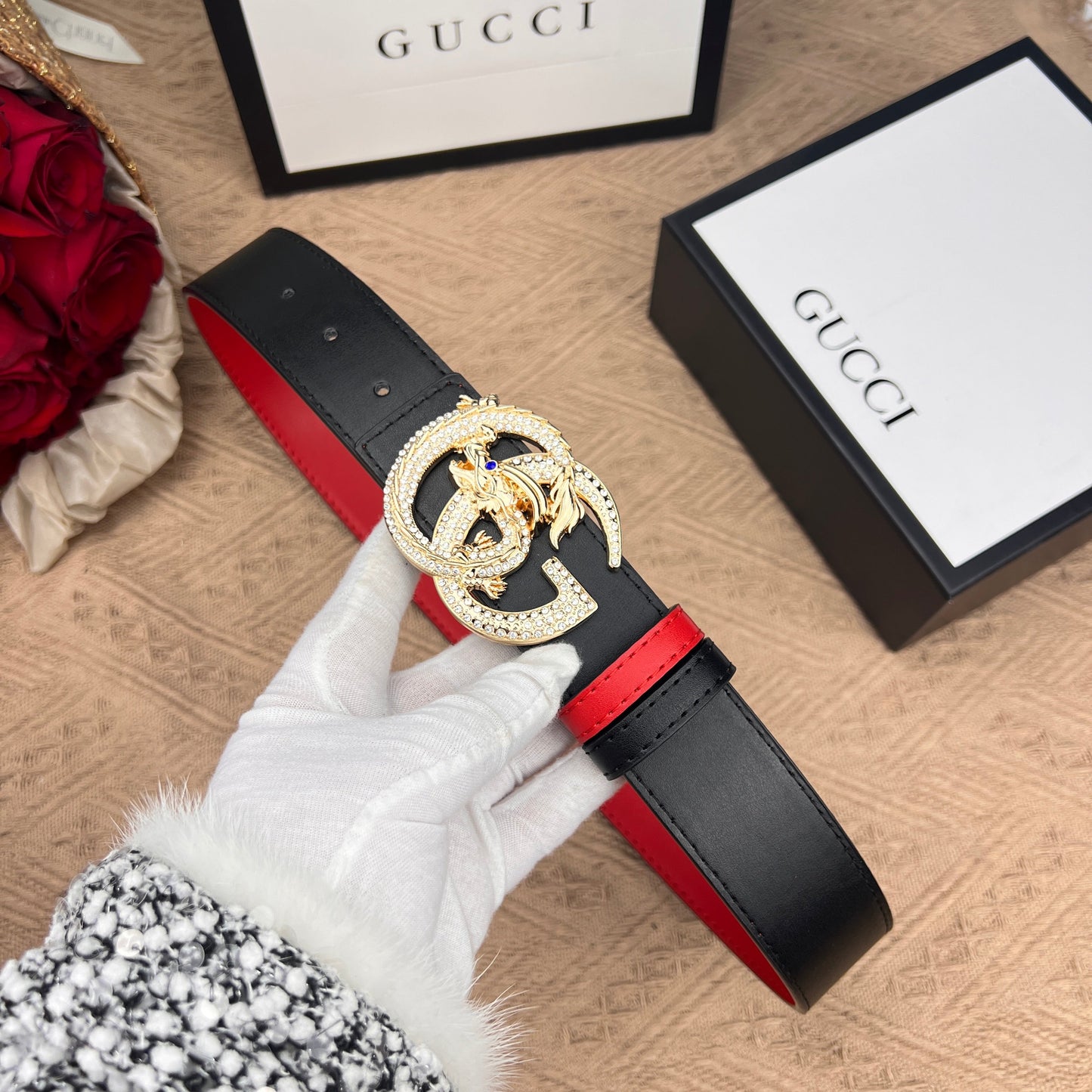 Gucci reversible Belts