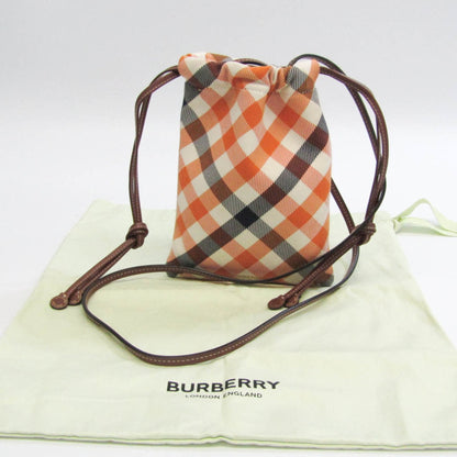 BURBERRY Plaid Shoulder Bag
