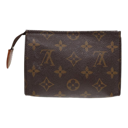 LOUIS VUITTON Monogram Poche Toilette 15 Pouch M47546 LV Auth 84465