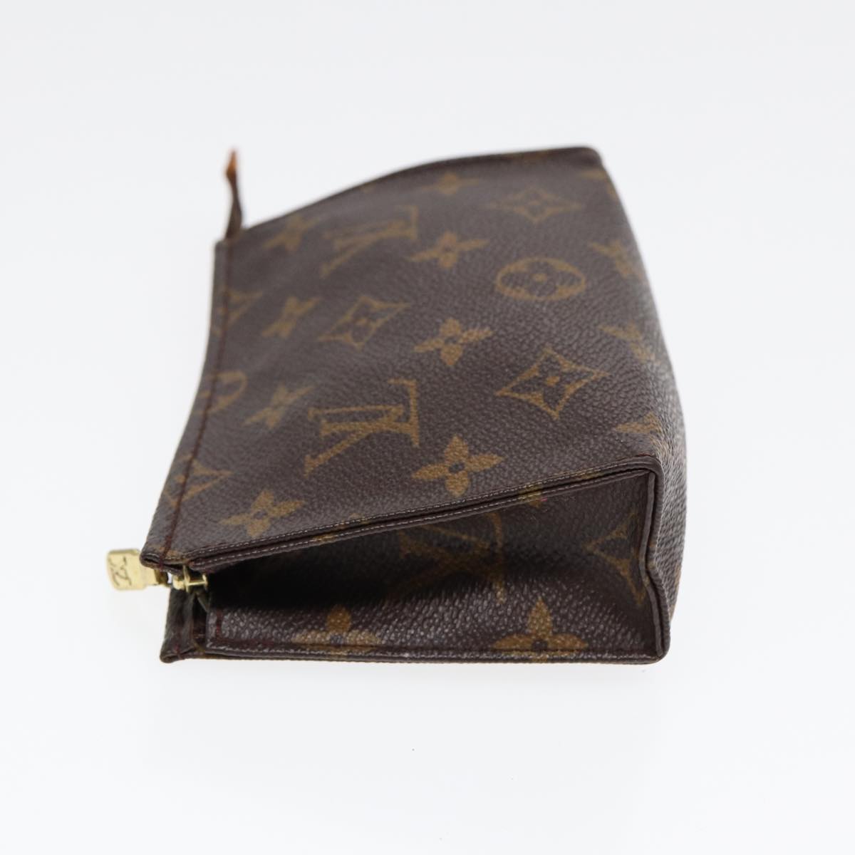 LOUIS VUITTON Monogram Poche Toilette 15 Pouch M47546 LV Auth 84465