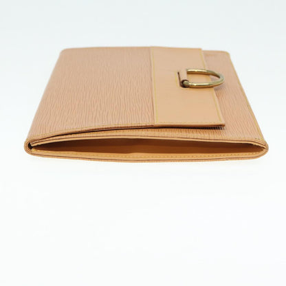LOUIS VUITTON Epi Jena Clutch Bag Winnipeg Beige M52726 LV Auth 84466