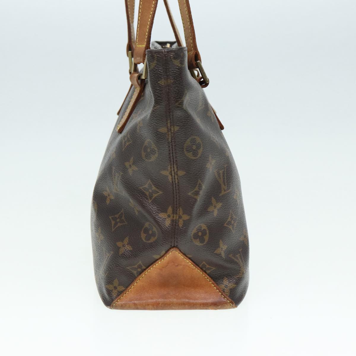 LOUIS VUITTON Monogram Cabas Piano Tote Bag M51148 LV Auth 84470