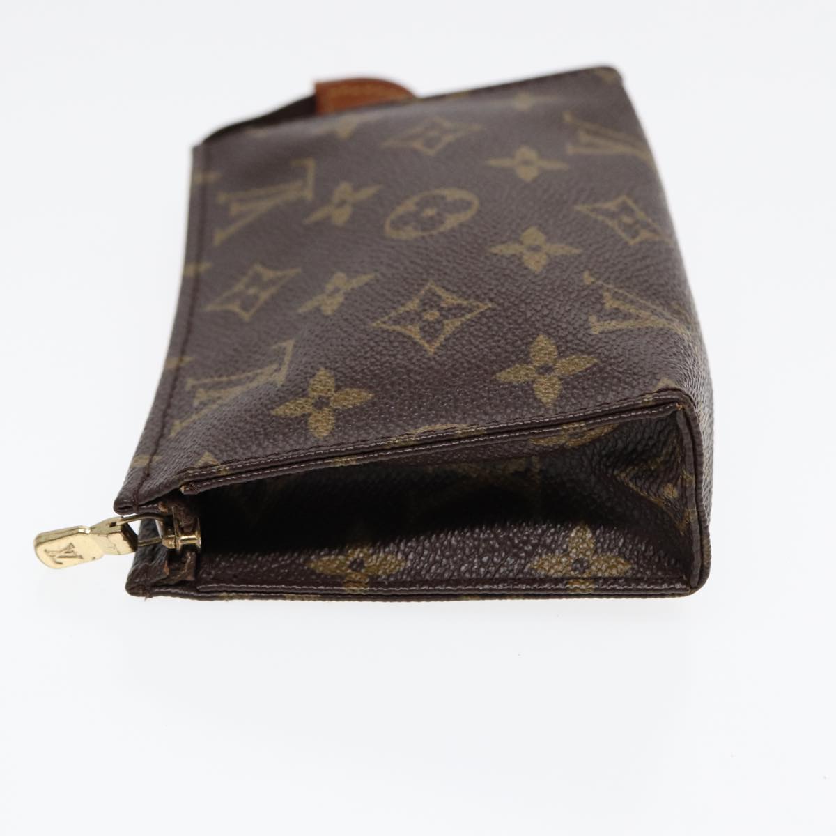 LOUIS VUITTON Monogram Poche Toilette 15 Pouch M47546 LV Auth 84475