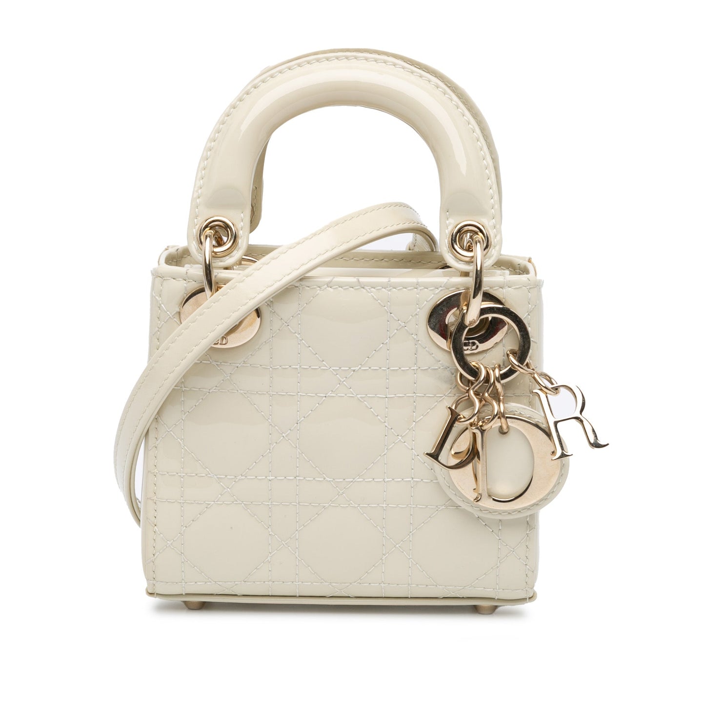 Micro Patent Cannage Lady Dior