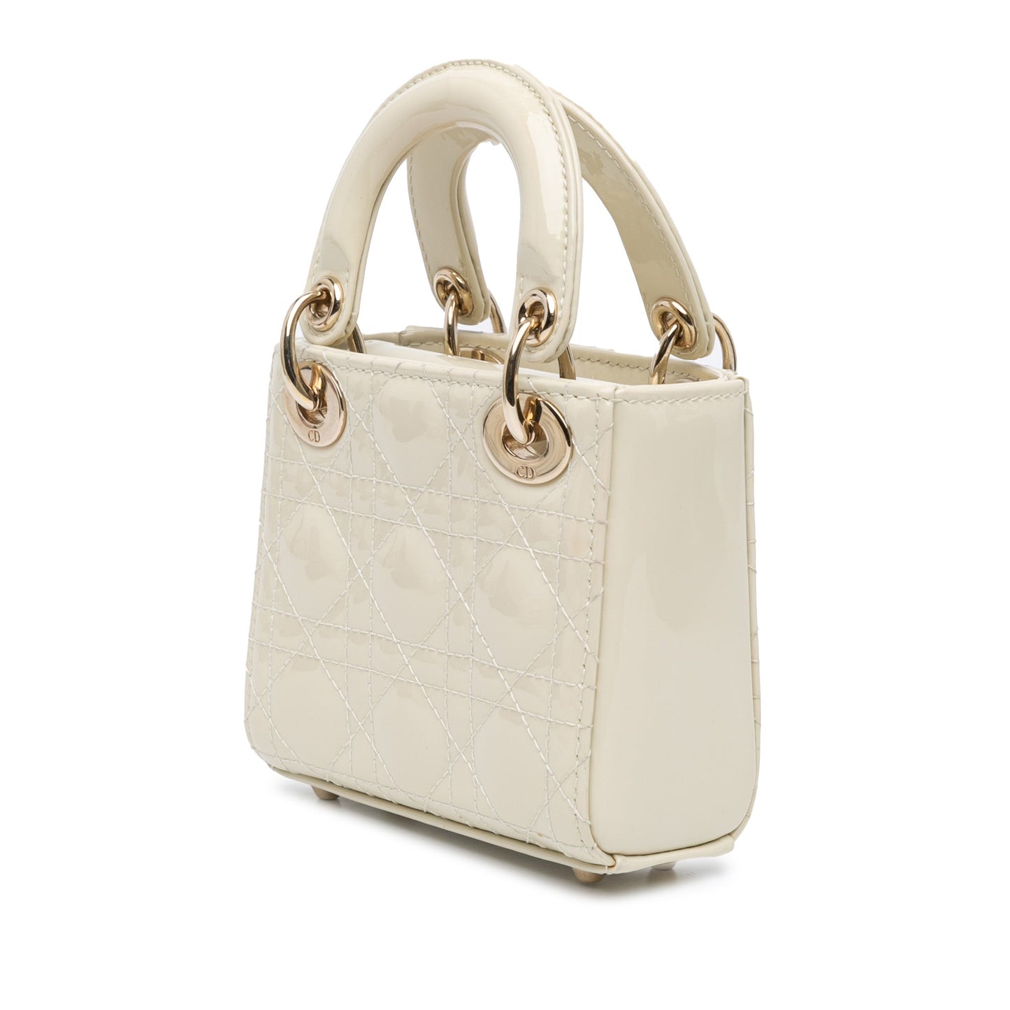 Micro Patent Cannage Lady Dior