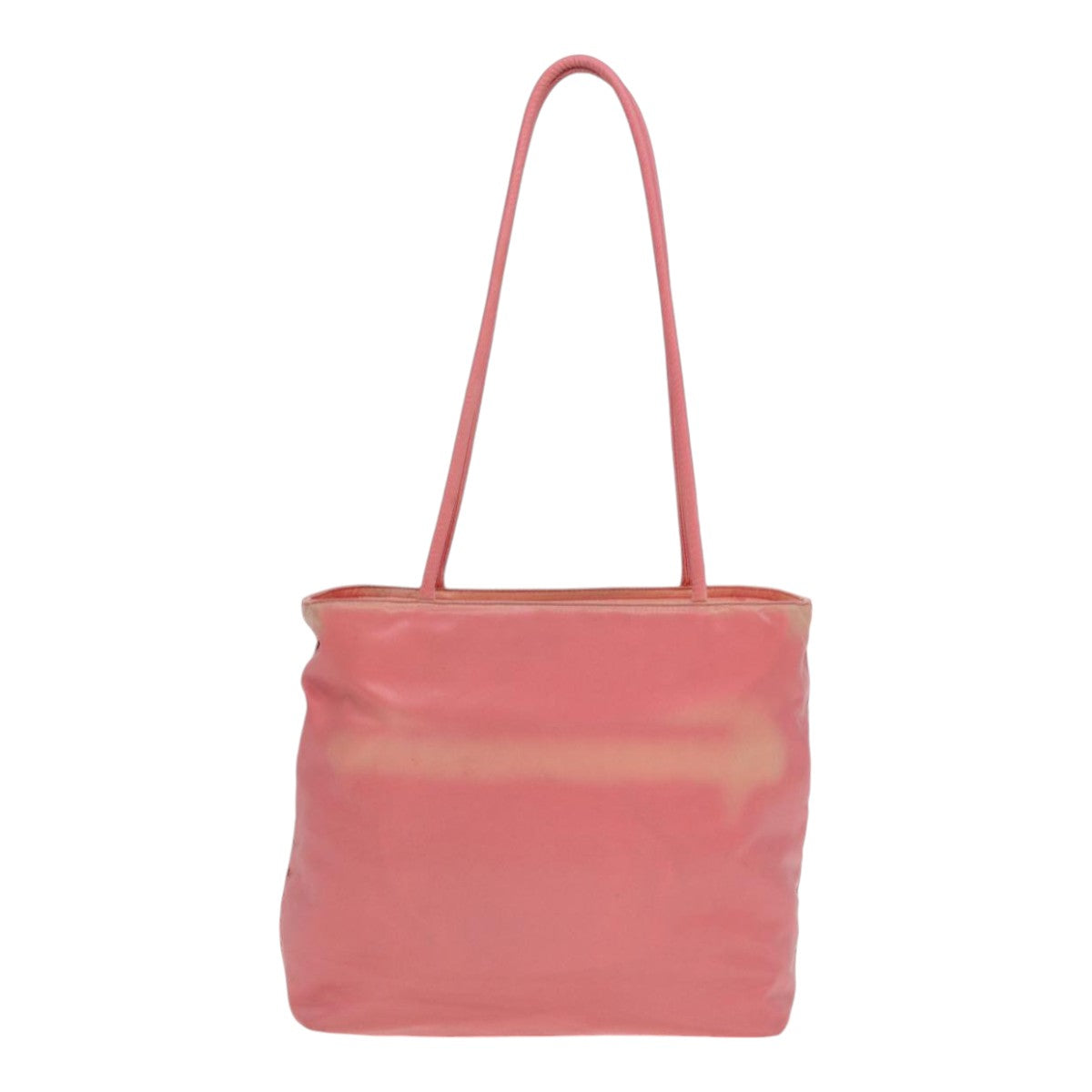 PRADA Tote Bag Nylon Pink Auth 84547