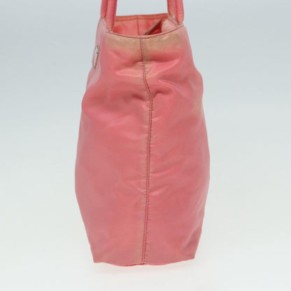 PRADA Tote Bag Nylon Pink Auth 84547