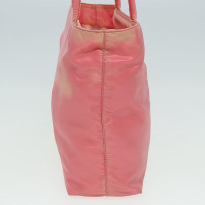 PRADA Tote Bag Nylon Pink Auth 84547